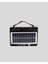 Taşınabilir Hoparlör Güneş Panelli Bluetooth USB Sd Fm Am Sw Radyo 2
