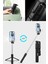 Kendiliğinden LED Işıklı Kumandalı Uzayabilen Selfie Çubuğu,masa Üstü Tripod 8