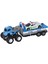 KLX600-361 Sürtmeli Die Cast 4x4 Polis Arabası Taşıyıcılı -Vardem 2