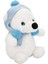 Şapkalı ve Atkılı Peluş Kutup Ayısı 30 cm S00004773 2