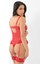 Afrodit Kırmızı Sexy Jartiyer Takım -1050 3