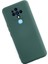 Tecno Camon 16 Kılıf Nano Içi Kadife Silikon - Koyu Yeşil 2