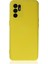 Oppo Reno 6 Kılıf Nano Içi Kadife Silikon - Sarı1 1
