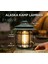 Alaska Retro Şarjlı Kamp Lambası - Ipx4 Su Geçirmez, Dimmer Ayarlı, 1200MAH LED Fener 3