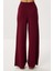 Kapüşonlu Fermuarlı Triko Alt-Üst Takım LMT0051 Bordo 6
