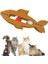 Mytechcat® Kediler Için Ahşap 2 Toplu Eğimli Sevimli Balık Şeklinde Eğitim Amaçlı Oyuncak 1