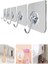 Mytechcat® Süper Güçlü Yapışkanlı Suya Dayanıklı Şeffaf Askı 5li Set Yeniden Kullanılabilir Kancalar 1