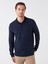 Yeni Sezon Polo Yaka Uzun Kollu Erkek Sweatshirt 1