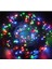 Yılbaşı Ağacı & Dekor Işığı- 100 Ledli Fişli Pirinç LED Işık – 4 Metre Renkli Dekor Lambası 4