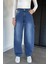 Kadın Bol Kesim Jean Kot Pantolon P-00019659 1