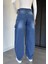 Kadın Bol Kesim Jean Kot Pantolon P-00019659 3