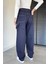 Kadın Bol Kesim Jean Kot Pantolon P-00019659 4
