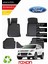 Ford Kuga 2008-2012 3D Siyah Havuzlu Paspas – Tam Uyumlu Premium Set 1
