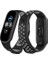 Xiaomi Mi Band 7 Spor Delikli Kordon - Siyah-Gri 1