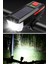Mytechcat® Solar Enerjili USB ile Şarj Edilebilir Ledli Bisiklet Feneri Kornalı ve Su Geçirmez Far 1