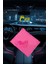 (1 Adet) Papatya Mikrofiber Cam Bezi / Hassas Ekran / Makyaj Temizleme ve Cam Bezi (50X40 Cm) Pembe 1