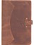 Bloom Quiet Edit Saddle Brown A5 Deri Kitap Defter Kılıfı 4