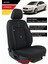 Fiat Linea 2011 ve Sonrası Için 2+1 Binek Araçlara Uyumlu Tay Tüyü Oto Koltuk Kılıfı 1