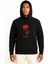 Kapüşonlu Japon Samurai Göğüs Baskılı Unisex Sweatshirt 1