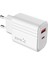​tekno Grup Zore Play Serisi PL05 Lightning 2in1 Seyahat Şarj Aleti 20W - Beyaz 4