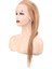 Düz Front Lace Gerçek Tül Peruk / Kumral / 60/65CM 4