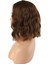 Fiber Sentetik Kısa Dalgalı Perçemsiz Peruk / Kumral 3