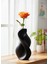 Siyah Spiral Vazo 20 cm 5