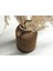 Luna Çizgili Bej 12CM Vazo 3