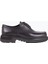 Erkek Klasik Ayakkabı Bağcıklı Yüksek Eva Rahat Taban Hakiki Deri Siyah 1