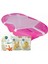 Bebek Banyo Bakım Seti / 3 Adet Tahriş Karşıtı Sünger - 1 Adet Bebek Banyo Küvet Filesi 2