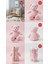 Nordik Ayı 40 cm Pembe – Yumuşak Peluş Oyuncak | Sarılabilir Hediye Bebek & Çocuk Peluş Ayıcık 5
