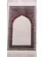 Tuğla Ile Süslenmiş Mihrap Motif Akrilik Polyester Kadife Desenli Namazlık Seccade (110X70)CM 700 gr 2