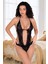 Siyah Dantelli Bodysuit - 939 1
