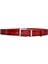%100 Hakiki Deri, Gümüş Takım Tokalı 3 cm Kırmızı Kadın Kemeri; Elbise, Pantolon Kemeri=3cm-Kdn-48 13