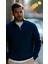 Erkek Balıkçı Zip Yaka Uzun Kollu Triko 10