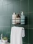 Raflı Metal Havlu Kağıtlığı Banyo Mutfak Düzenleyici 2