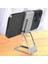 360 Derece Dönen Tüm Telefon Tipleri Ile Uyumlu Metal Telefon Standı Braket (5047) 3