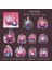 E5-10 Adet Mana Potion Pet Sticker - Renk : Pembe 3