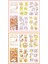 W2-4 Sayfa Kawaii Hayvalar Pet Sticker - Numara : 5 3