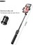 LED Işıklı Selfie Çubuğu Bluetooth Kumandalı Kablosuz Tripot Selfie Monopod Selfie Stick 4