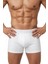 Erkek Beyaz Pamuklu Likralı Boxer – Ultra Konfor – Büyük Beden Boxer 2603120 2
