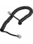 Telefon Spiral Kablo Siyah 4p/4c 1