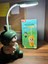 Karikatür LED Masa Lambası Sevimli Hayvan Sürüşü Motosiklet Şekli USB Şarj Masa Göz Bakım Işığı Okuma Öğrenme Için Turuncu 4