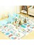 Katlanabilir Çift Taraflı Oyun Matı-Oyun Halısı 150X200X1 cm (Taşıma Çantalı) 1
