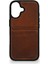 Retro Kartlıklı Premium Deri Kılıf iPhone 17 Eskitme Taba 2