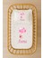 Isimli Bebek Nevresim Takımı 70X120 Pembe Balonlu Ayıcık Temalı Fırfırlı Dolgulu Yastıklı 1