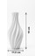 Spiral Kıvrımlı Dekoratif Vazo Siyah (18X17,5CM) 2