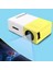 Prj Mini 01 LED Projektör – 4K Destekli, 400 Lümen Parlaklık, HDMI USB Girişli Taşınabilir Sinema 1