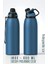 Inox Çelik Termos - 600 ml SUS304 Çelik Termos Profesyonel Mavi̇ 1