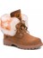 Utah Fur Kadın Tarçın Nubuk Bot 5
